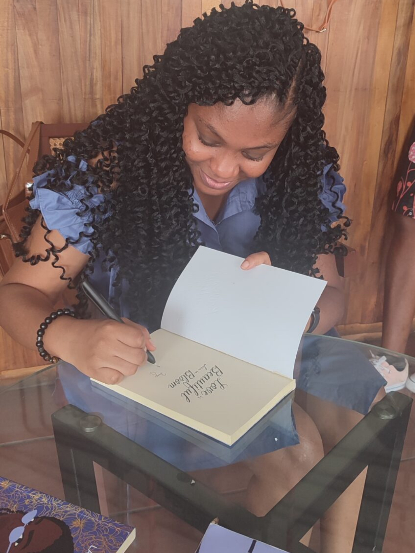 Discussing LIBWIB with Mainland Book Cafe